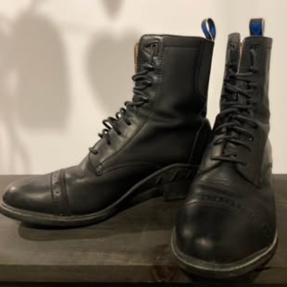Ariat Women's Black Combat Boots-size 8.5